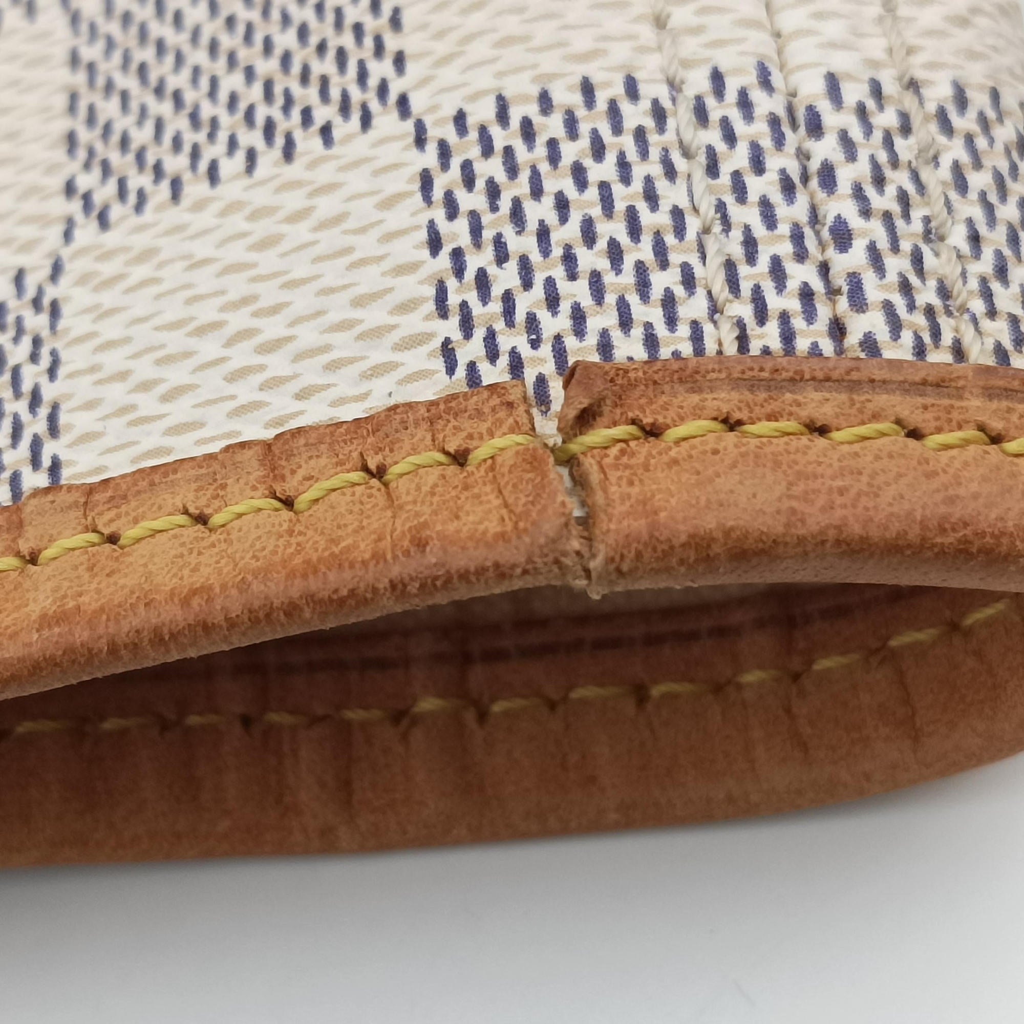 Secondhand Louis Vuitton NEVERFULL GM Azur Damier Canvas N51108 handbag | stylenewstar