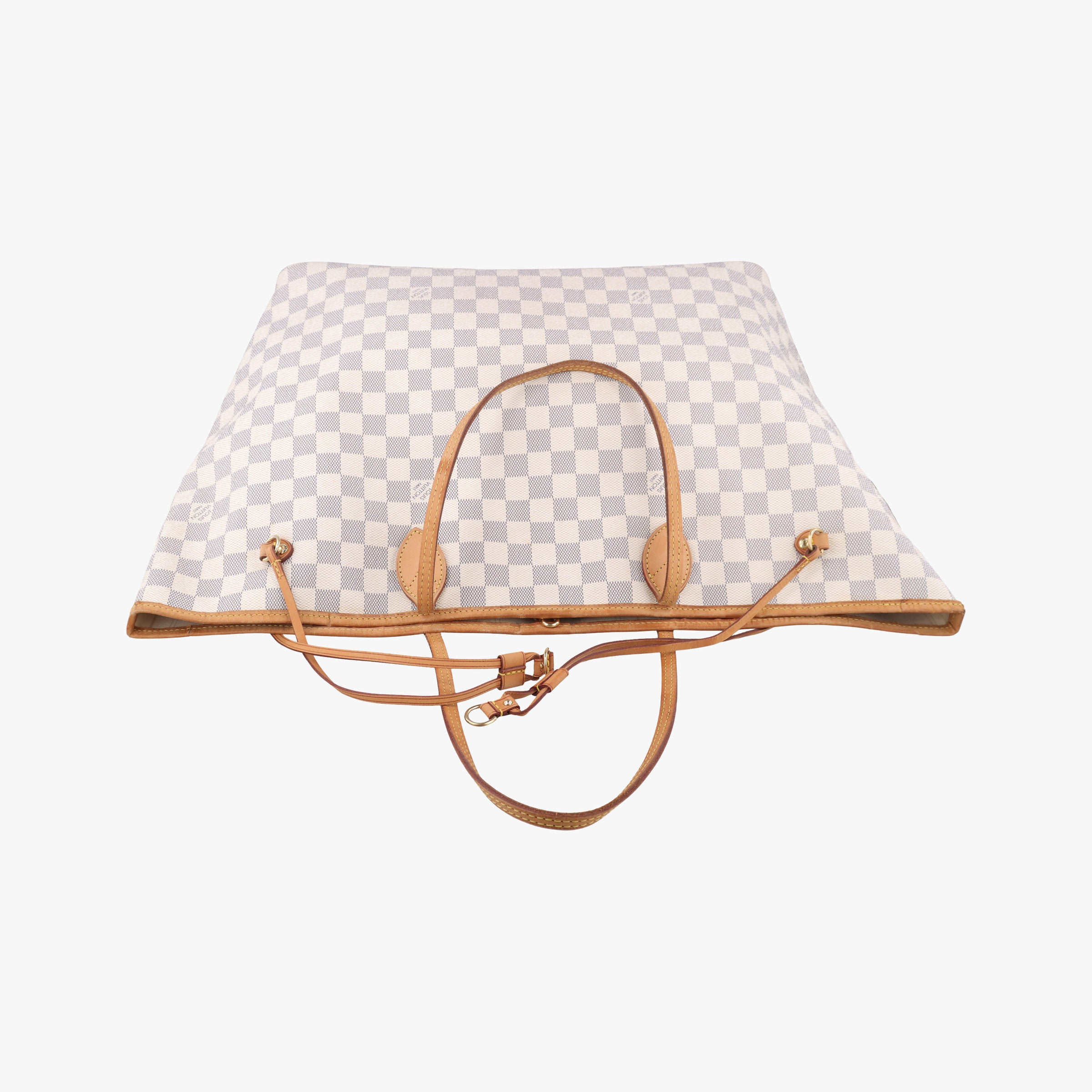 Secondhand Louis Vuitton NEVERFULL GM Azur Damier Canvas N51108 handbag | stylenewstar