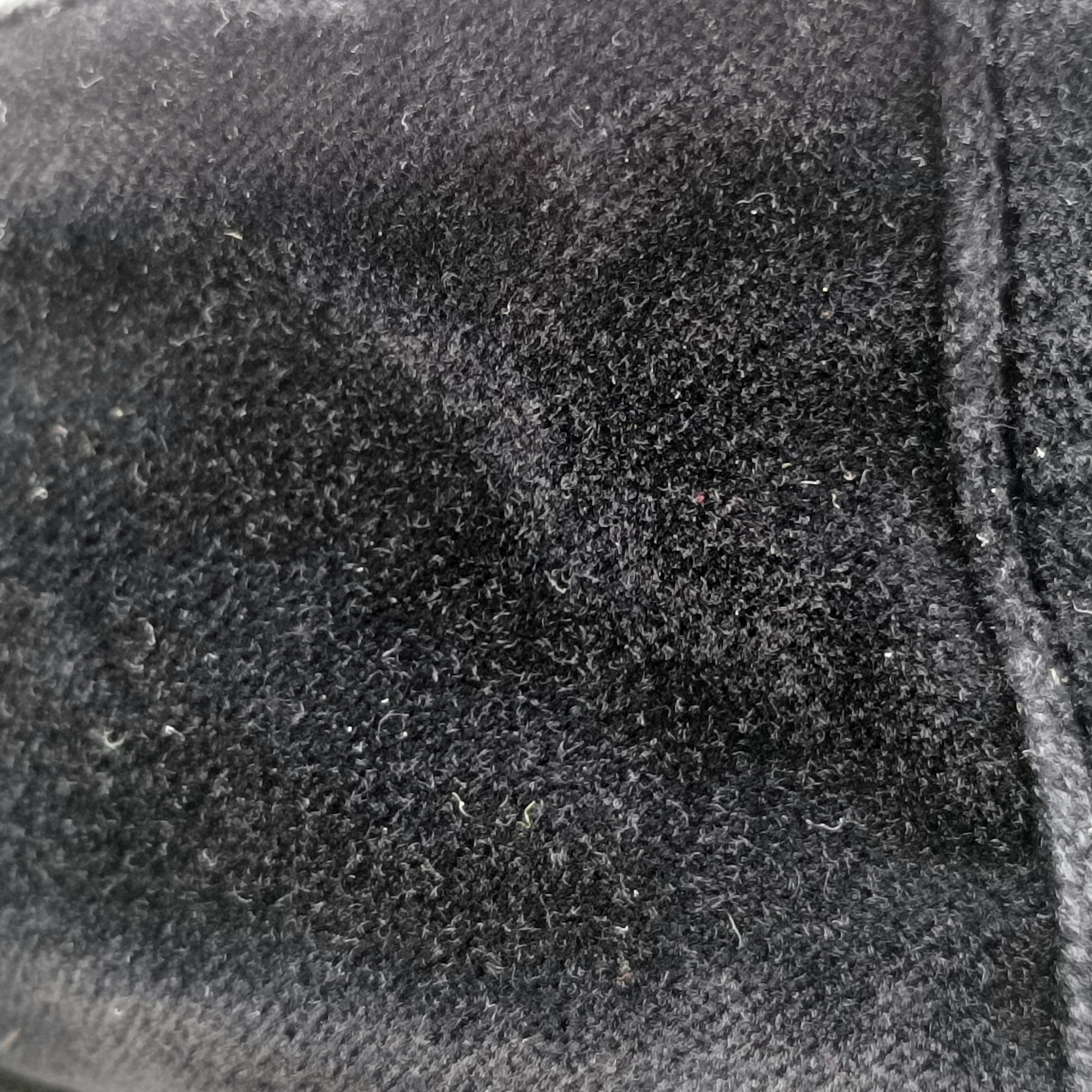 Pre-owned Prada Velluto Black Velour 1BH076 shoulderbag | stylenewstar