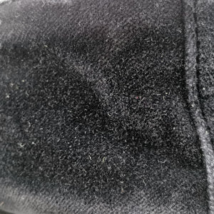 Pre-owned Prada Velluto Black Velour 1BH076 shoulderbag | stylenewstar