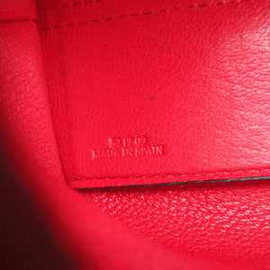 Pre-owned Loewe Avenue Red Leather  shoulderbag | stylenewstar