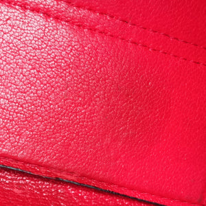 Pre-owned Loewe Avenue Red Leather  shoulderbag | stylenewstar