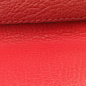 Pre-owned Loewe Avenue Red Leather  shoulderbag | stylenewstar