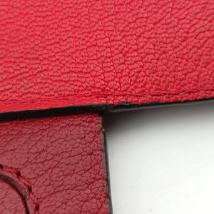 Pre-owned Loewe Avenue Red Leather  shoulderbag | stylenewstar