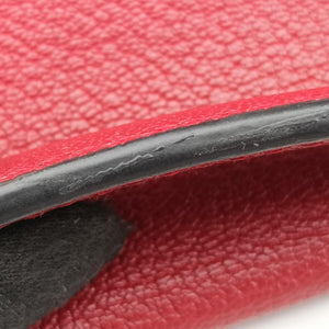 Pre-owned Loewe Avenue Red Leather  shoulderbag | stylenewstar