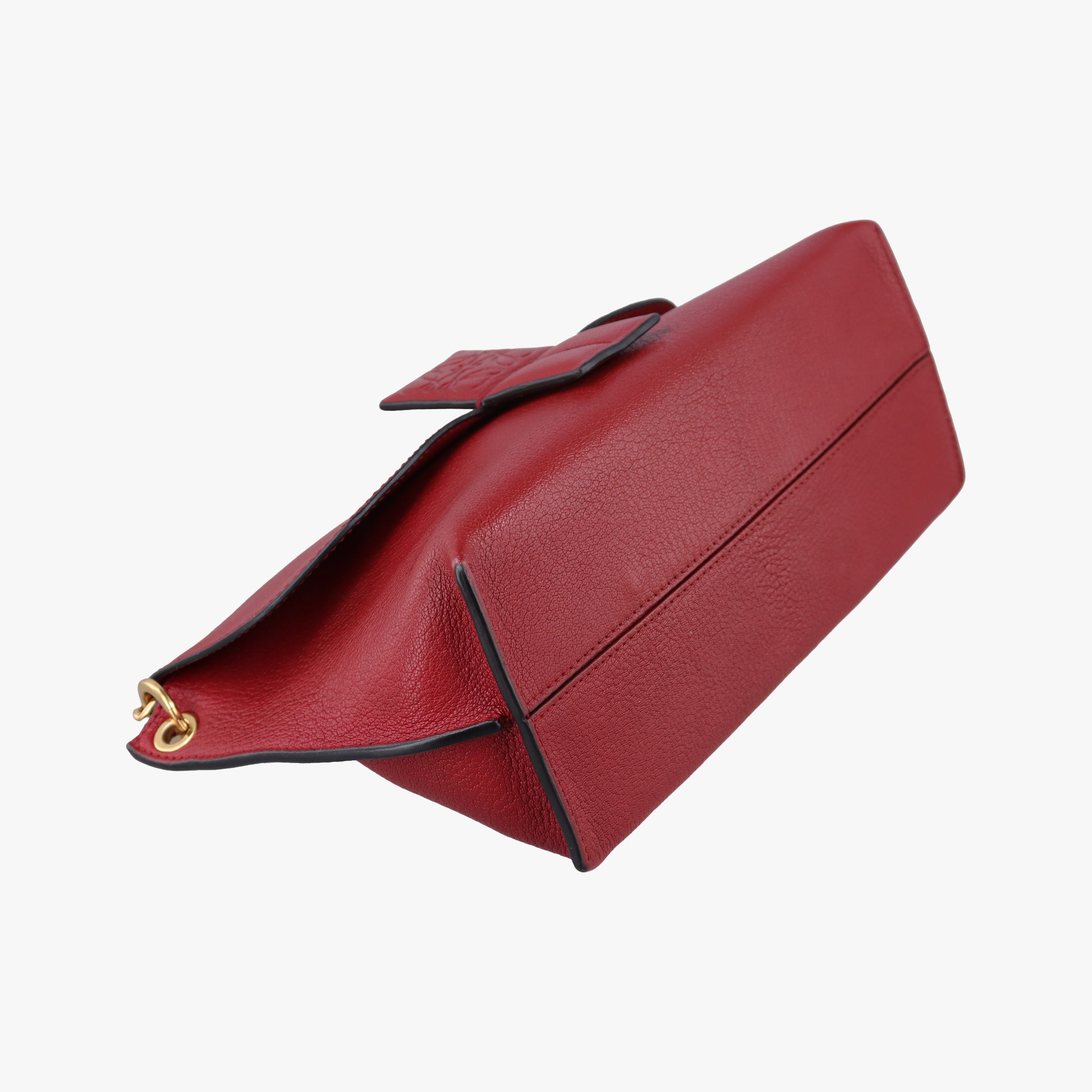 Pre-owned Loewe Avenue Red Leather  shoulderbag | stylenewstar