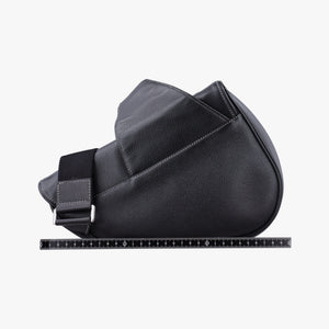 Pre-owned Christian Dior Saddle KAWS  Bee Black Leather  bum bag/waist bag | stylenewstar