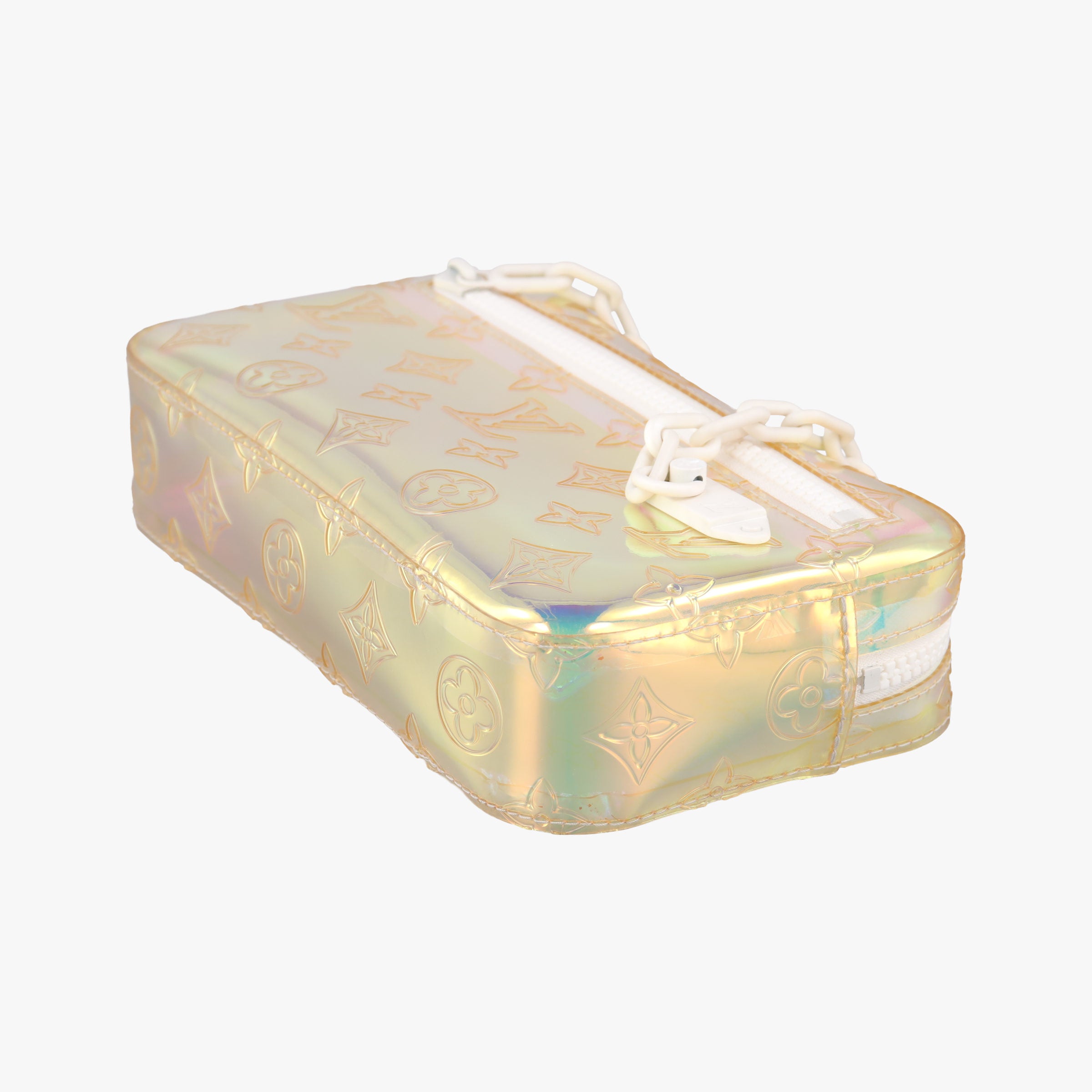 Vintage Louis Vuitton Pochette Volga prism pvc vinyl M55261 clutchbag | stylenewstar