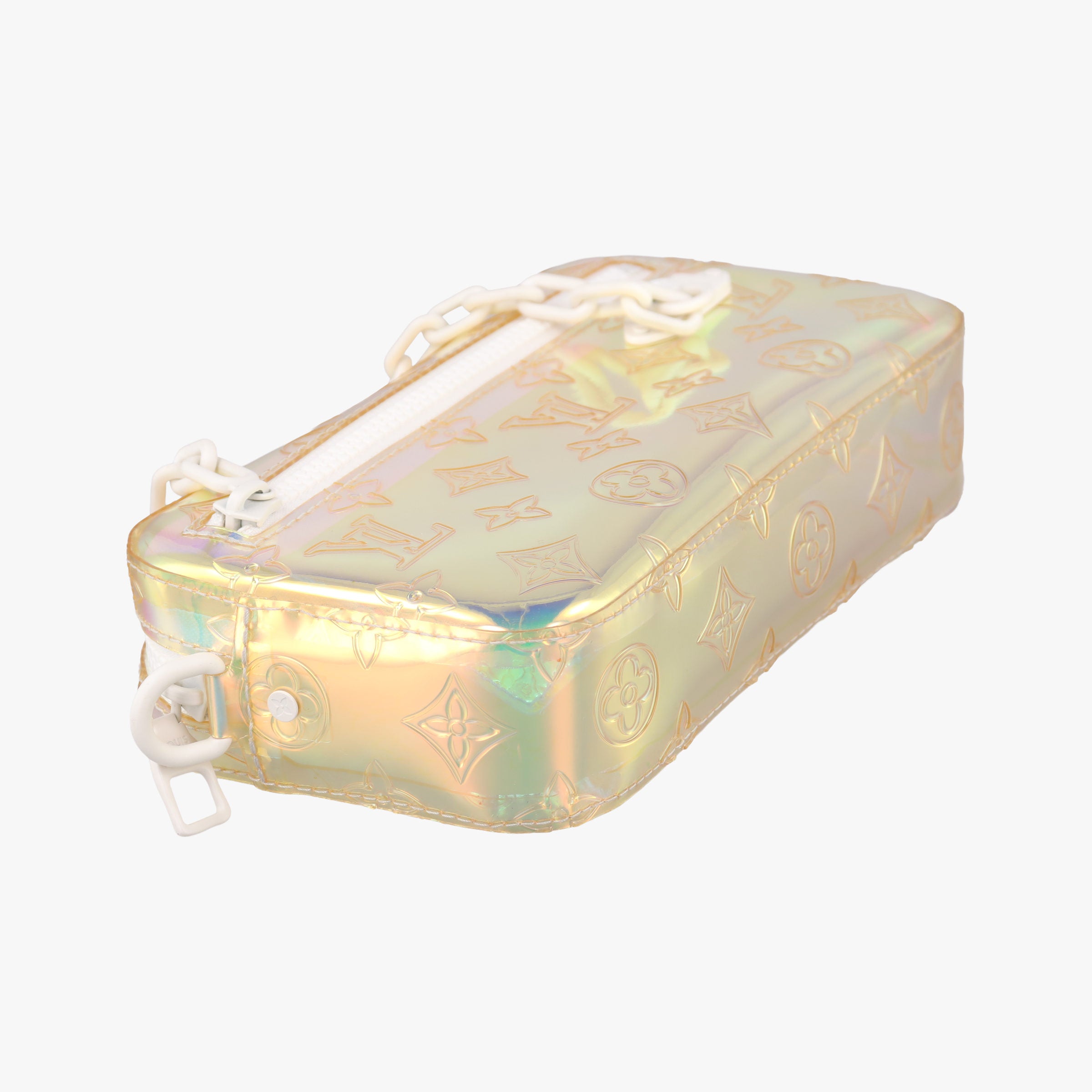 Vintage Louis Vuitton Pochette Volga prism pvc vinyl M55261 clutchbag | stylenewstar