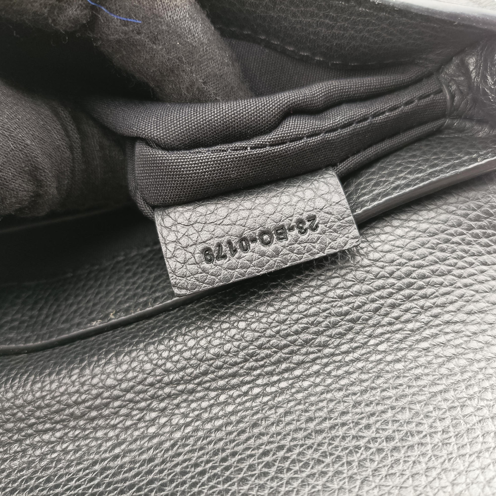 Pre-owned Christian Dior Saddle Black leather  shoulderbag | stylenewstar