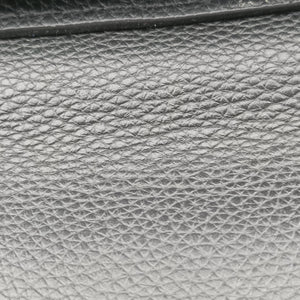 Pre-owned Christian Dior Saddle Black leather  shoulderbag | stylenewstar