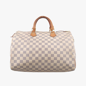 Vintage Louis Vuitton Speedy 35 Azur Damier Canvas N41535 handbag | stylenewstar