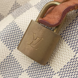 Vintage Louis Vuitton Speedy 35 Azur Damier Canvas N41535 handbag | stylenewstar