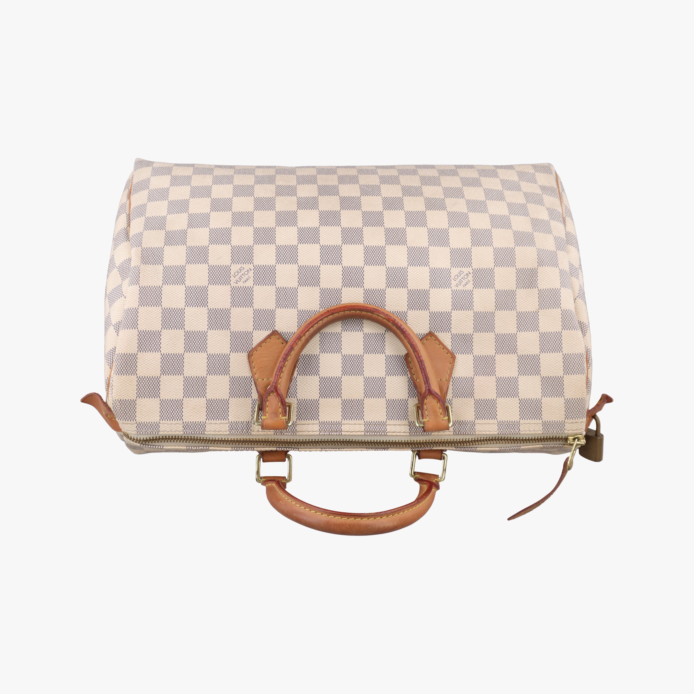 Vintage Louis Vuitton Speedy 35 Azur Damier Canvas N41535 handbag | stylenewstar