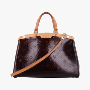 Pre-owned Louis Vuitton Brea MM AMARANTE Vernis M91619 shoulderbag | stylenewstar