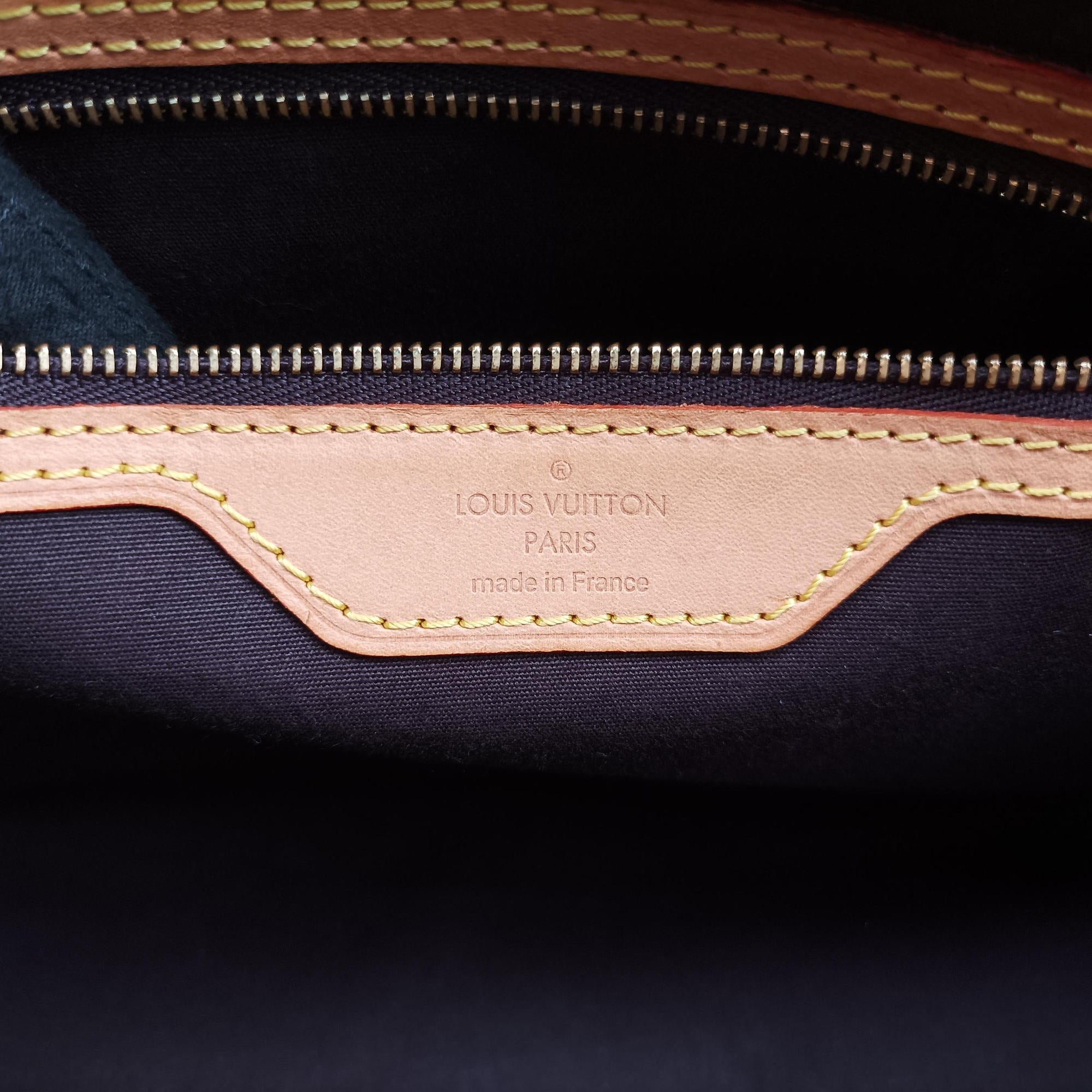 Pre-owned Louis Vuitton Brea MM AMARANTE Vernis M91619 shoulderbag | stylenewstar