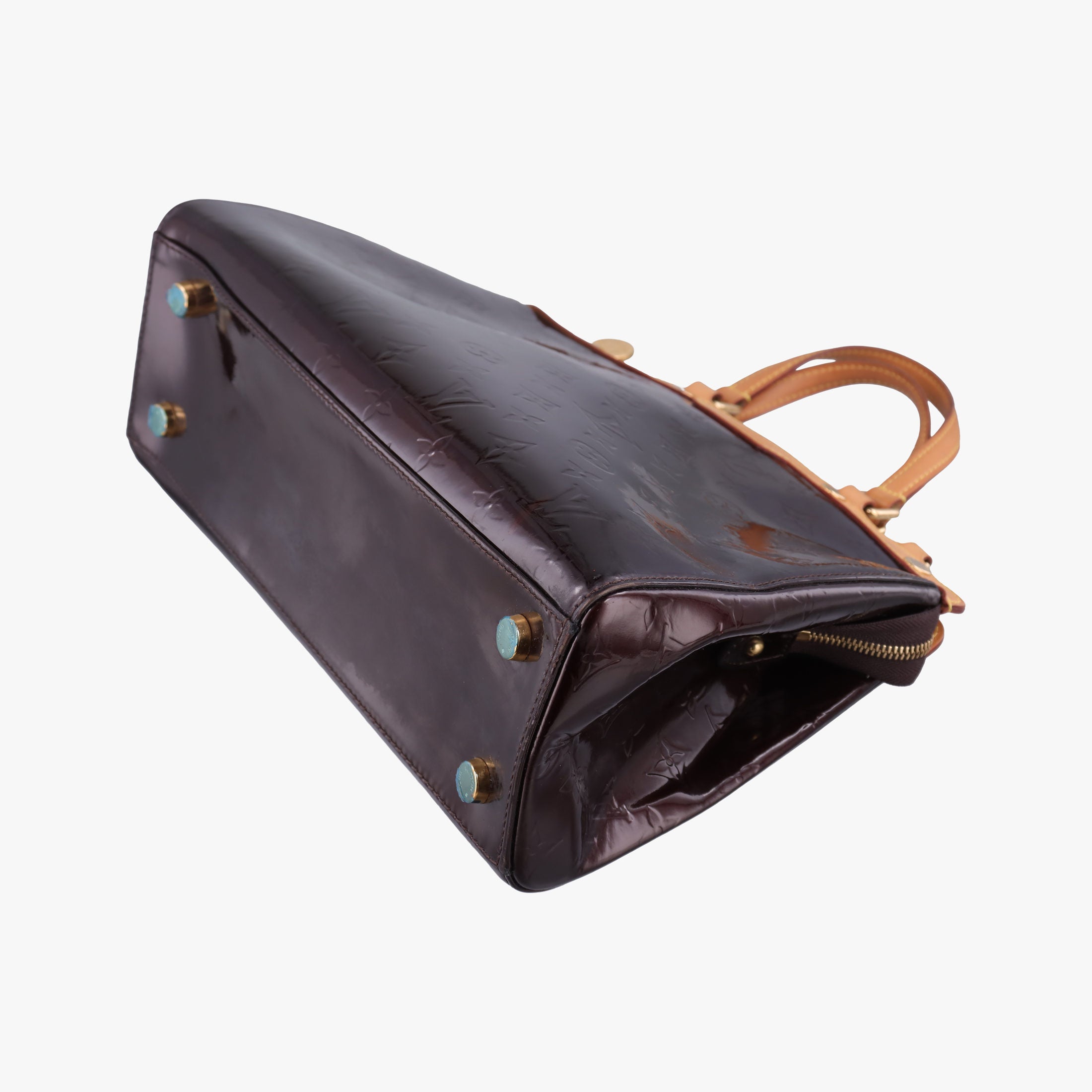 Pre-owned Louis Vuitton Brea MM AMARANTE Vernis M91619 shoulderbag | stylenewstar