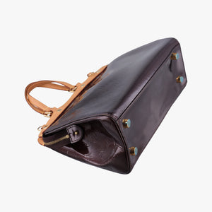 Pre-owned Louis Vuitton Brea MM AMARANTE Vernis M91619 shoulderbag | stylenewstar