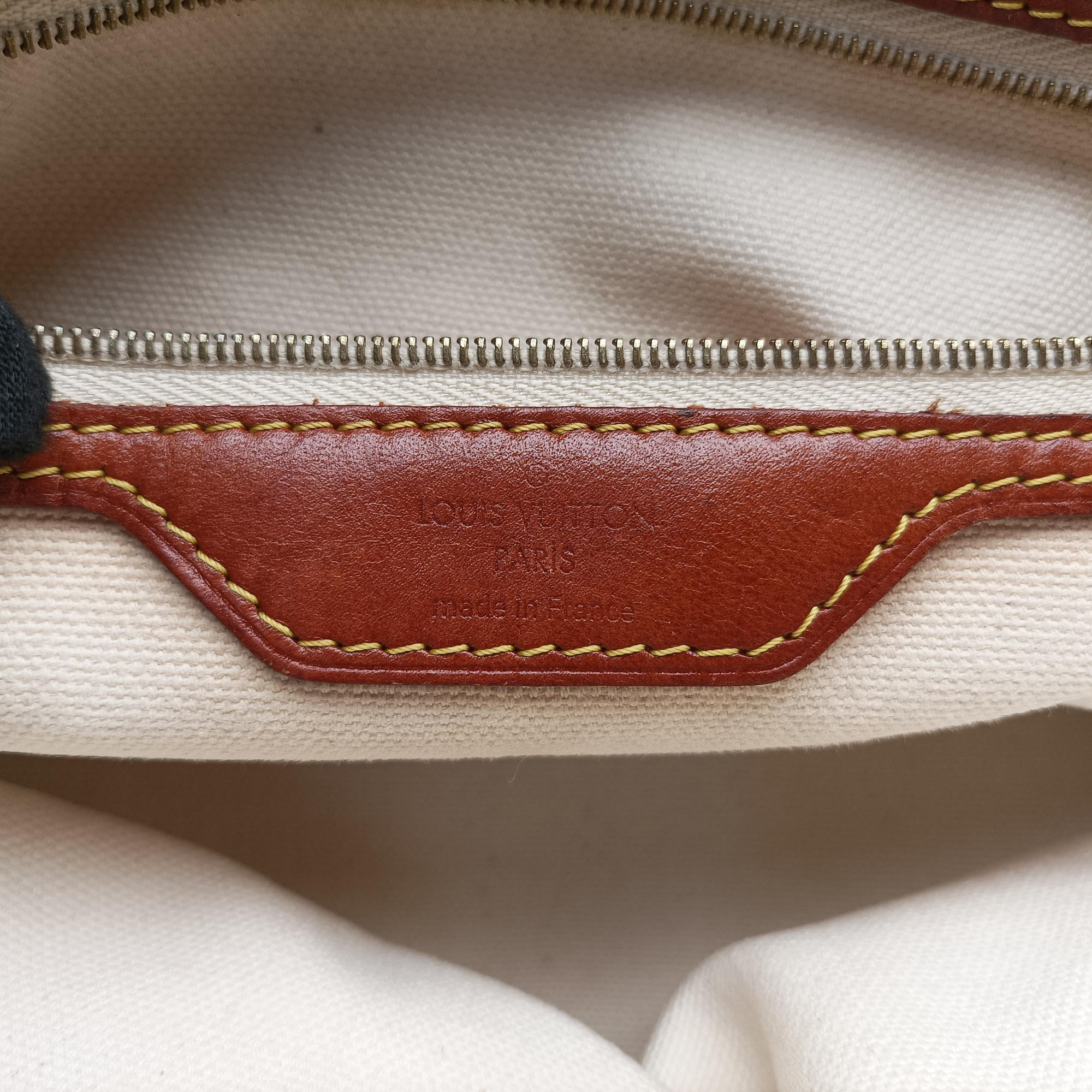 Pre-owned Louis Vuitton Monogram Tisse Sac Rayeur PM multicolor Monogram Tisse Canvas M56386 shoulderbag | stylenewstar