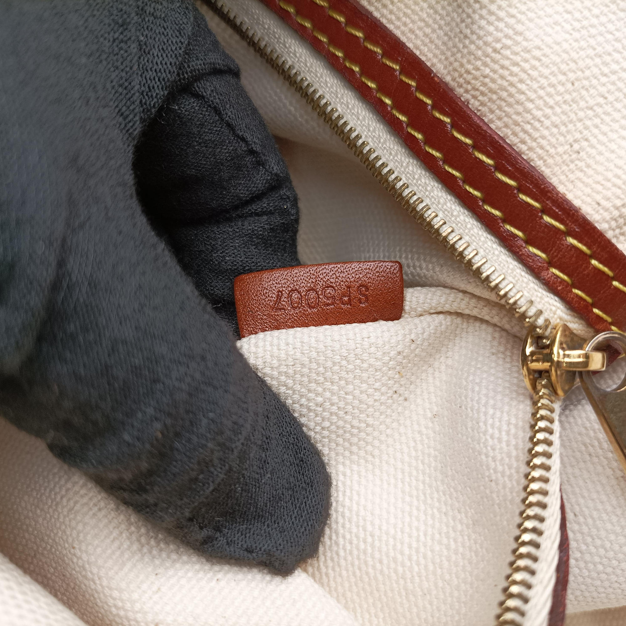 Pre-owned Louis Vuitton Monogram Tisse Sac Rayeur PM multicolor Monogram Tisse Canvas M56386 shoulderbag | stylenewstar