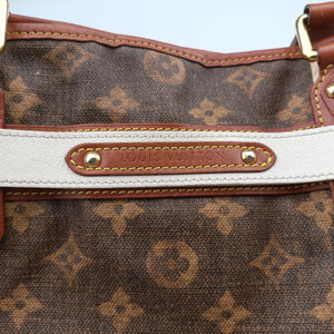 Pre-owned Louis Vuitton Monogram Tisse Sac Rayeur PM multicolor Monogram Tisse Canvas M56386 shoulderbag | stylenewstar