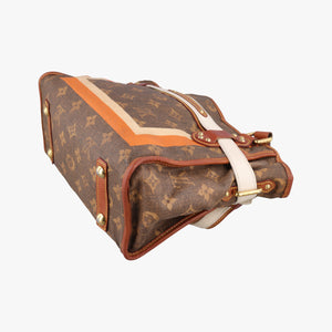 Pre-owned Louis Vuitton Monogram Tisse Sac Rayeur PM multicolor Monogram Tisse Canvas M56386 shoulderbag | stylenewstar