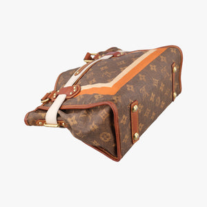 Pre-owned Louis Vuitton Monogram Tisse Sac Rayeur PM multicolor Monogram Tisse Canvas M56386 shoulderbag | stylenewstar