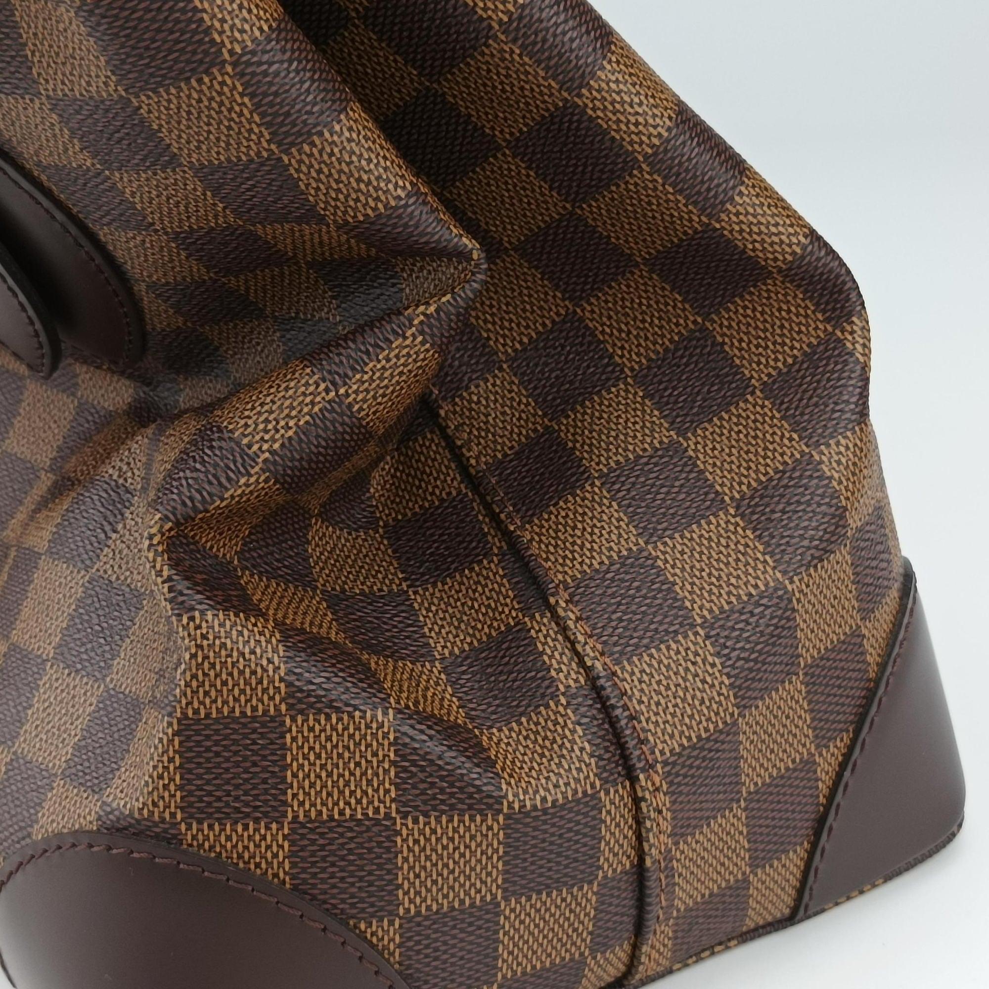 Vintage Louis Vuitton HAMPSTEAD MM EBENE Damier Canvas N51204 shoulderbag | stylenewstar