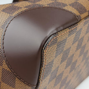 Vintage Louis Vuitton HAMPSTEAD MM EBENE Damier Canvas N51204 shoulderbag | stylenewstar