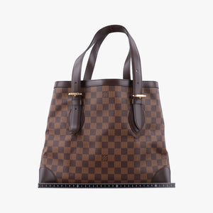 Vintage Louis Vuitton HAMPSTEAD MM EBENE Damier Canvas N51204 shoulderbag | stylenewstar
