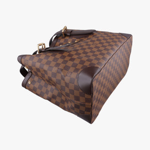 Vintage Louis Vuitton HAMPSTEAD MM EBENE Damier Canvas N51204 shoulderbag | stylenewstar