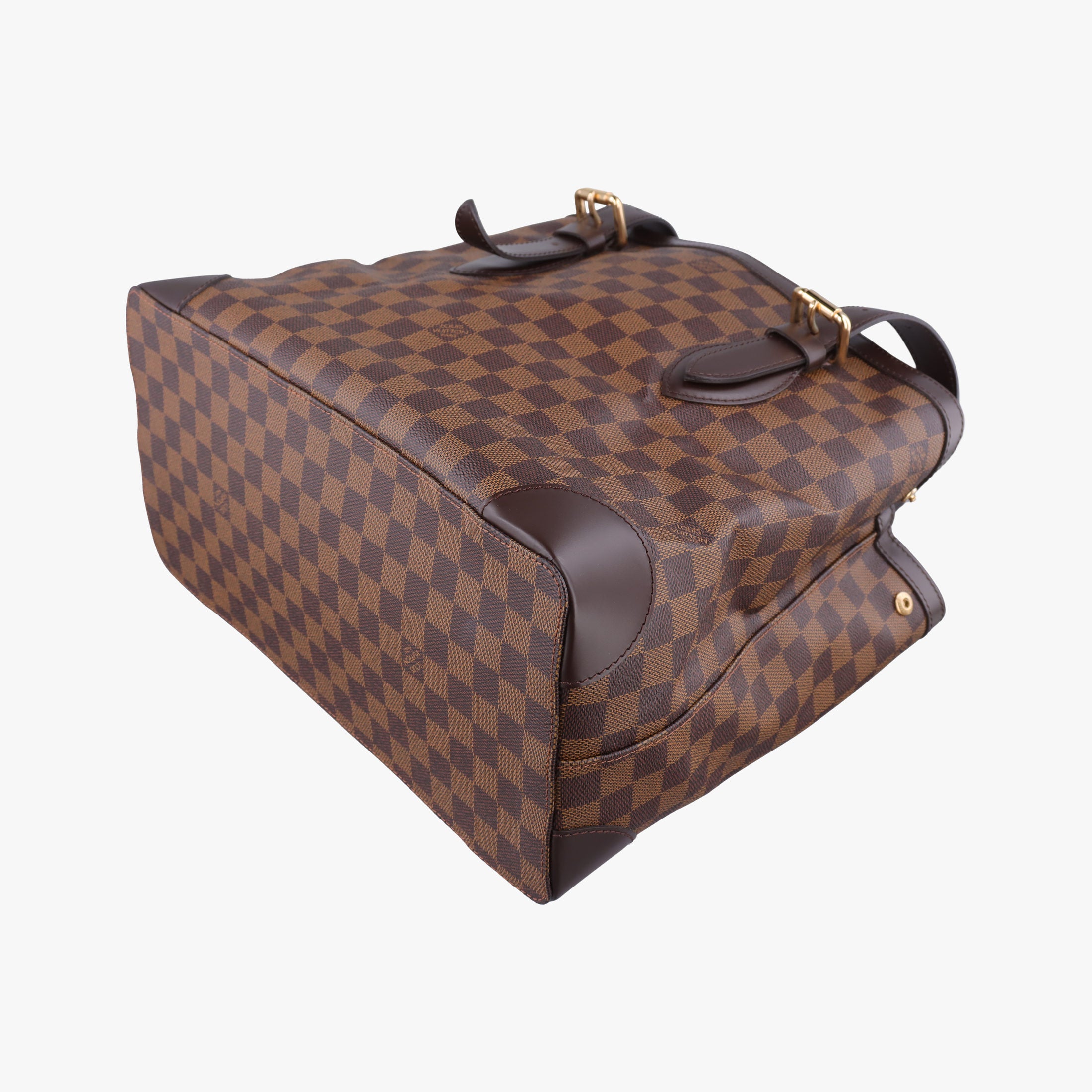 Vintage Louis Vuitton HAMPSTEAD MM EBENE Damier Canvas N51204 shoulderbag | stylenewstar