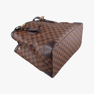 Vintage Louis Vuitton HAMPSTEAD MM EBENE Damier Canvas N51204 shoulderbag | stylenewstar