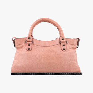 Vintage Balenciaga Giant City Pink lambskin  shoulderbag | stylenewstar