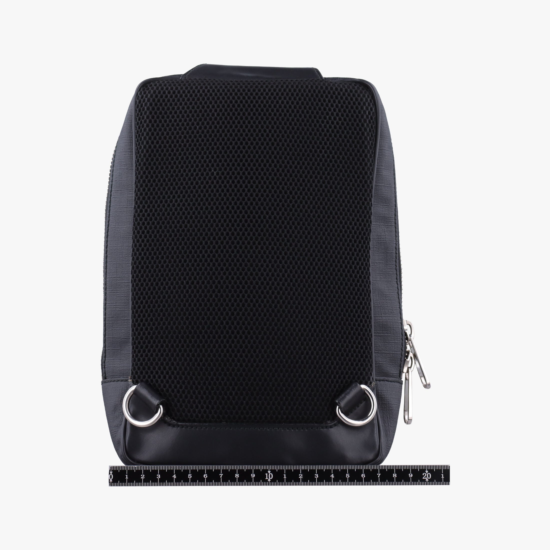 Secondhand Gucci GG Supreme Navy x Black PVC coated canvas 478325 bum bag/waist bag | stylenewstar