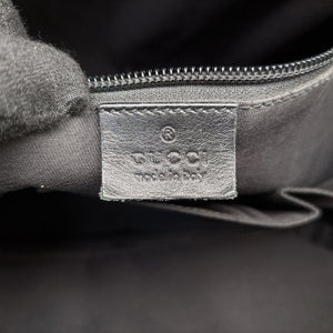 Secondhand Gucci Diamante Black Leather 208463 handbag | stylenewstar