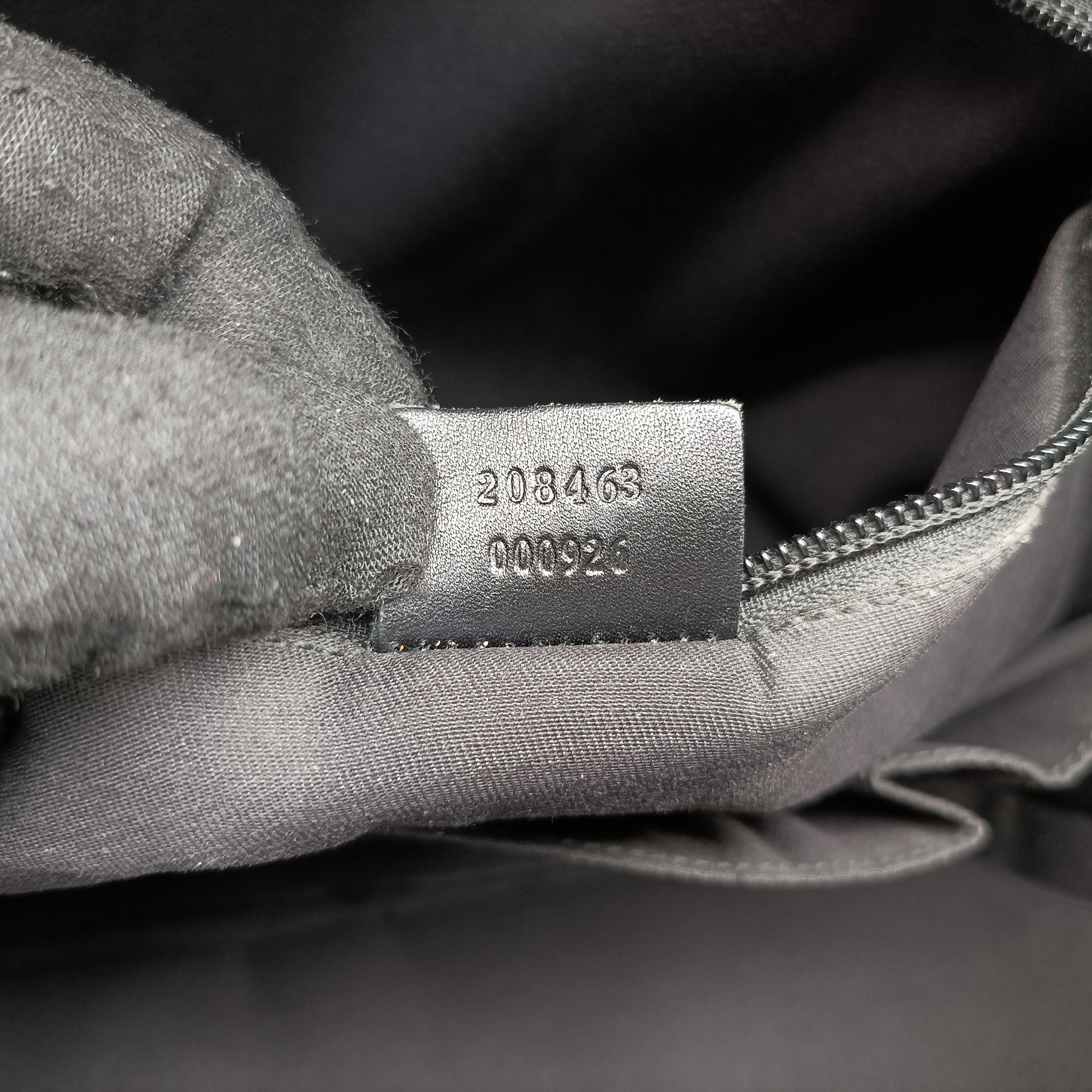 Secondhand Gucci Diamante Black Leather 208463 handbag | stylenewstar