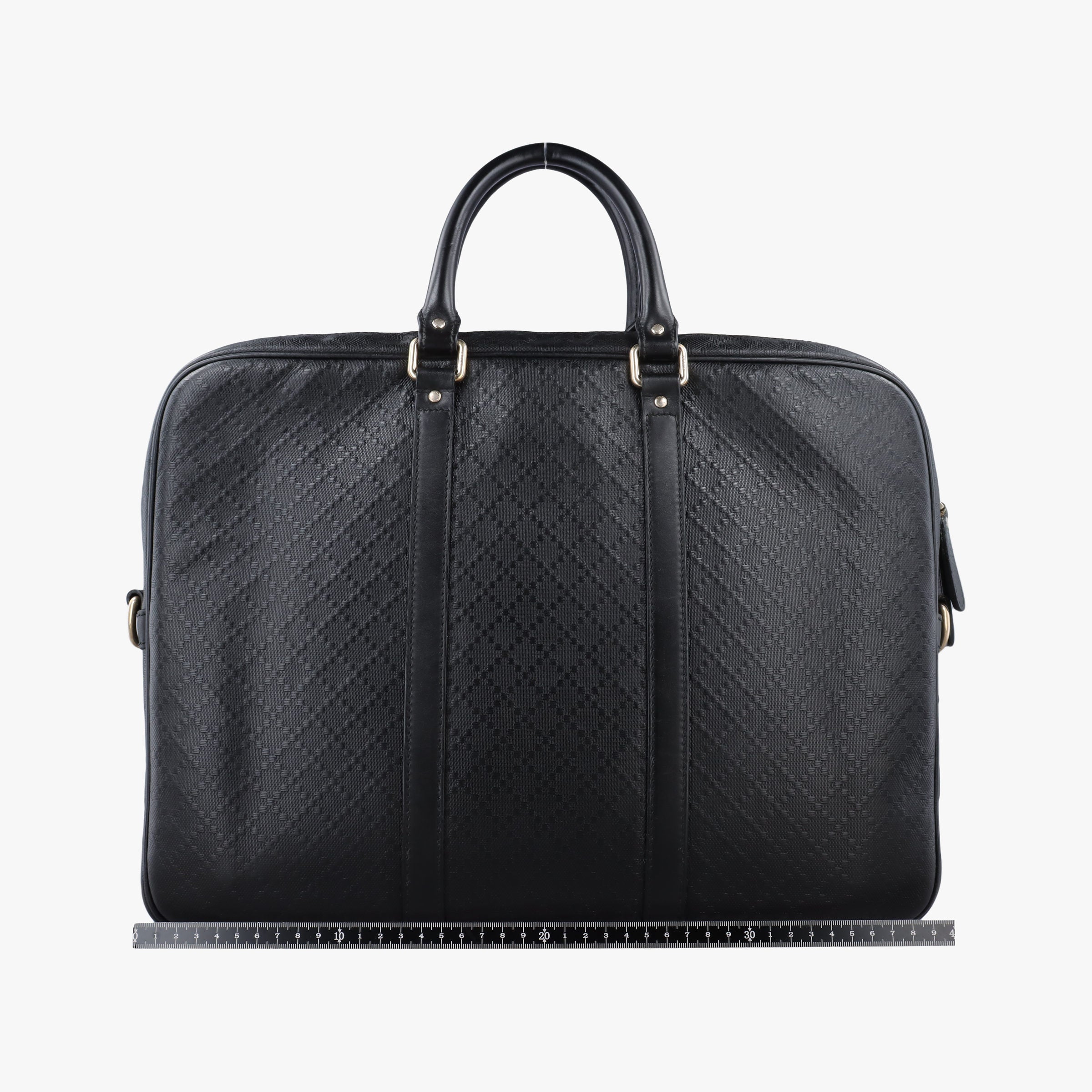 Secondhand Gucci Diamante Black Leather 208463 handbag | stylenewstar