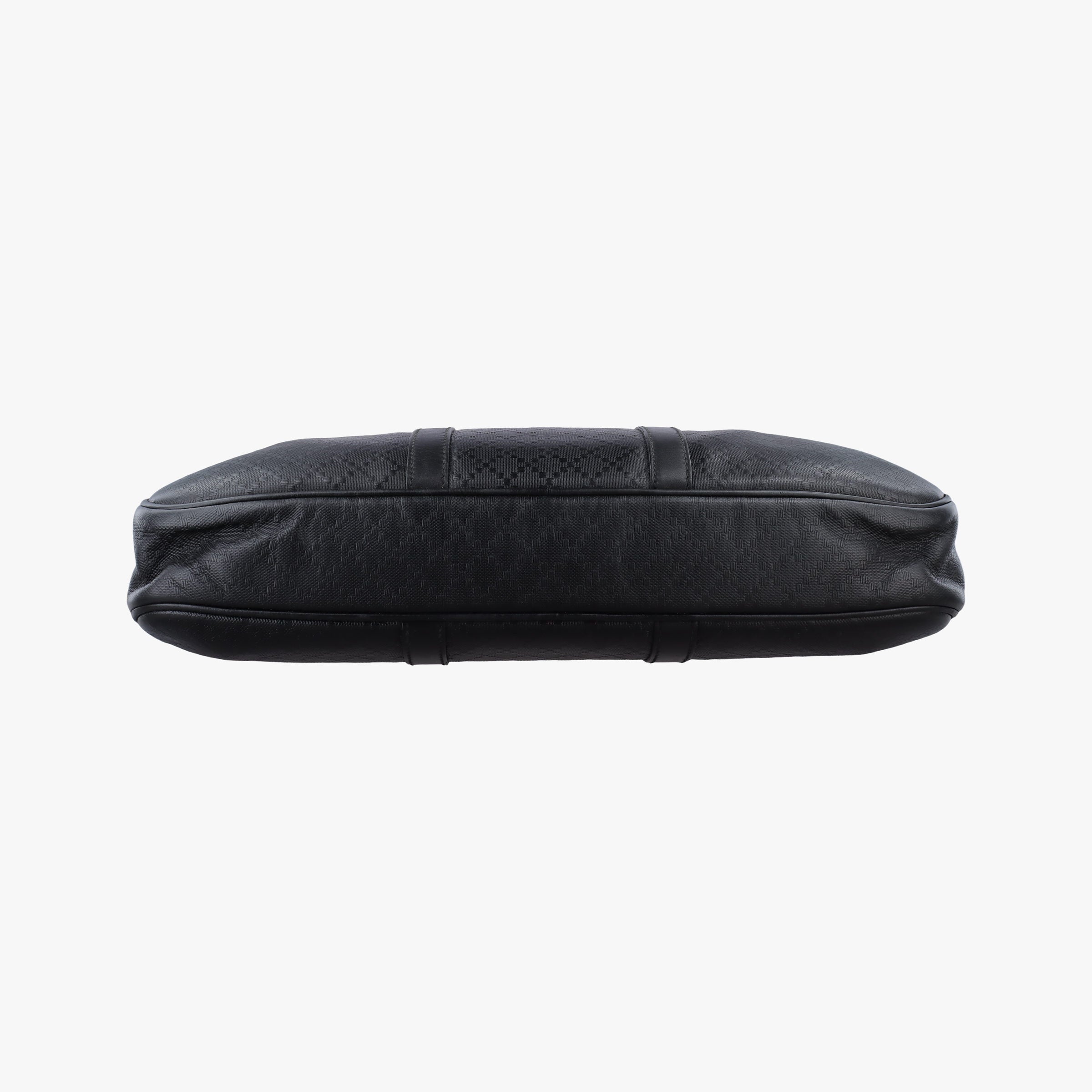 Secondhand Gucci Diamante Black Leather 208463 handbag | stylenewstar