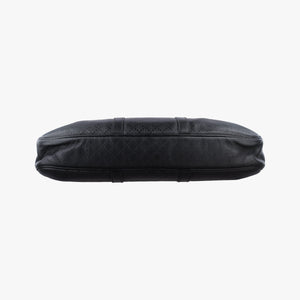 Secondhand Gucci Diamante Black Leather 208463 handbag | stylenewstar