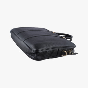 Secondhand Gucci Diamante Black Leather 208463 handbag | stylenewstar