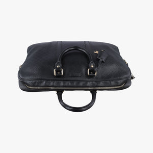 Secondhand Gucci Diamante Black Leather 208463 handbag | stylenewstar