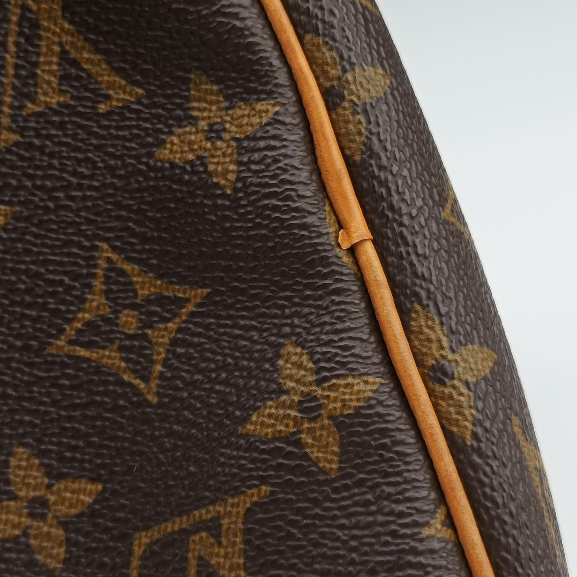 Pre-owned Louis Vuitton Speedy 30 BROWN Monogram Canvas M41526 handbag | stylenewstar
