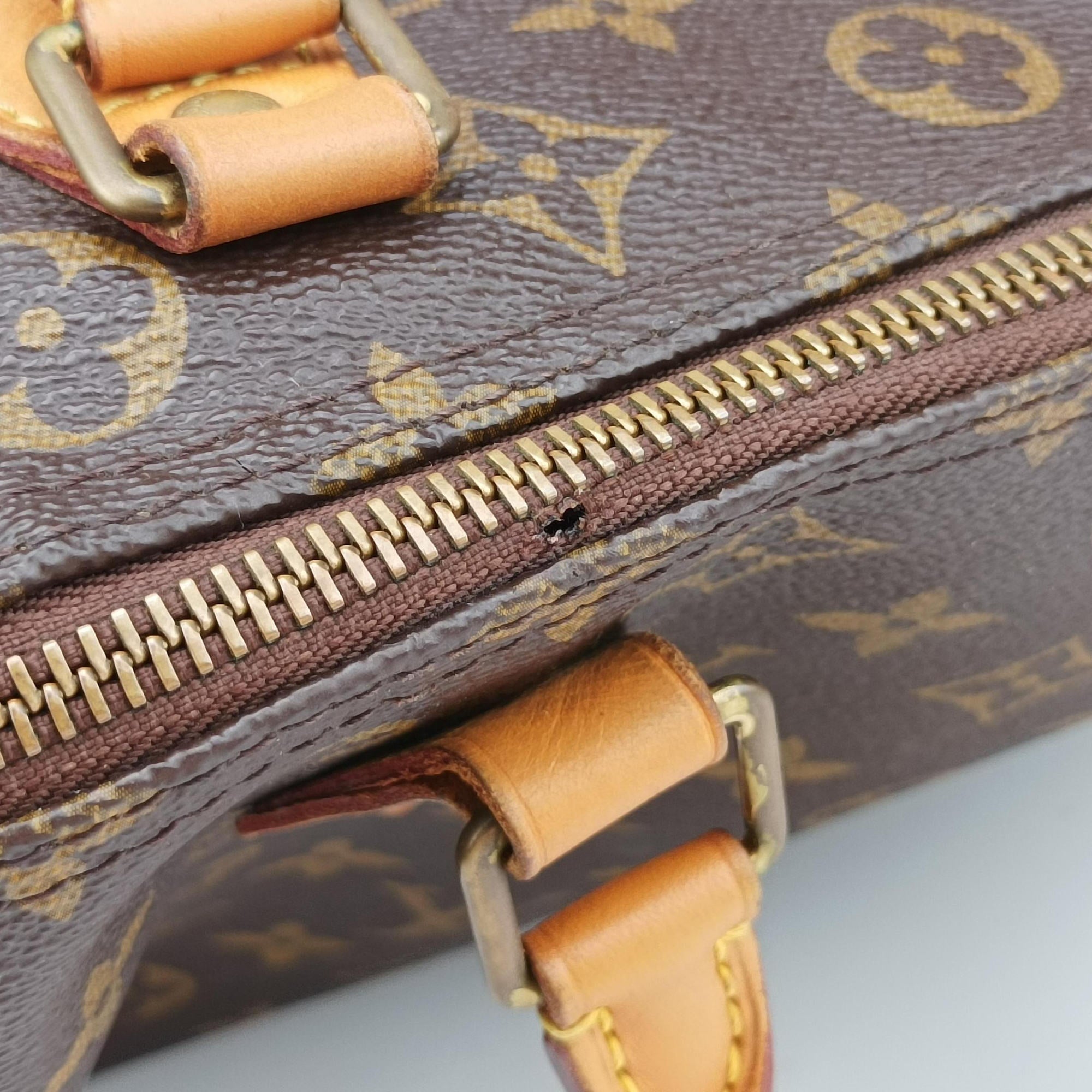 Pre-owned Louis Vuitton Speedy 30 BROWN Monogram Canvas M41526 handbag | stylenewstar