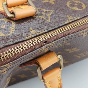 Pre-owned Louis Vuitton Speedy 30 BROWN Monogram Canvas M41526 handbag | stylenewstar