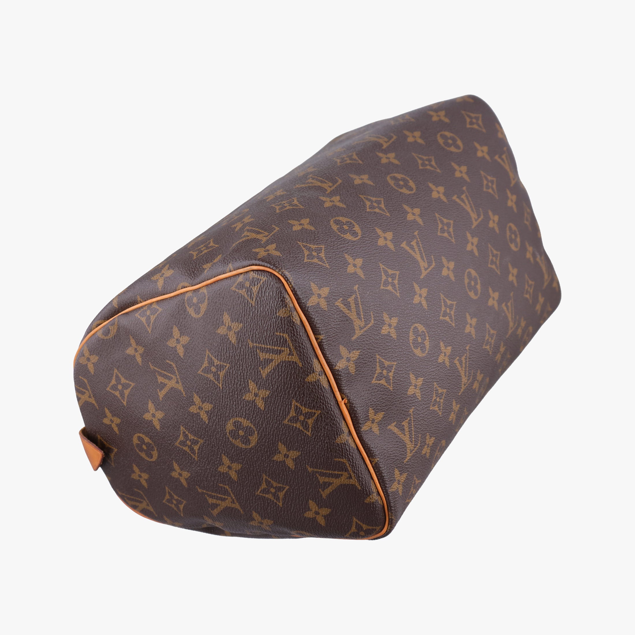 Pre-owned Louis Vuitton Speedy 30 BROWN Monogram Canvas M41526 handbag | stylenewstar
