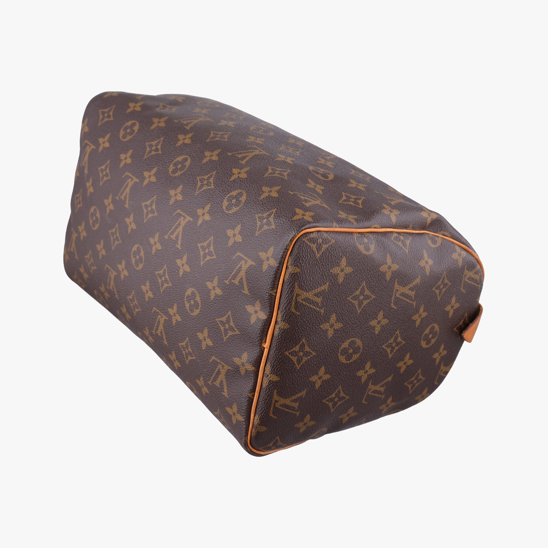 Pre-owned Louis Vuitton Speedy 30 BROWN Monogram Canvas M41526 handbag | stylenewstar