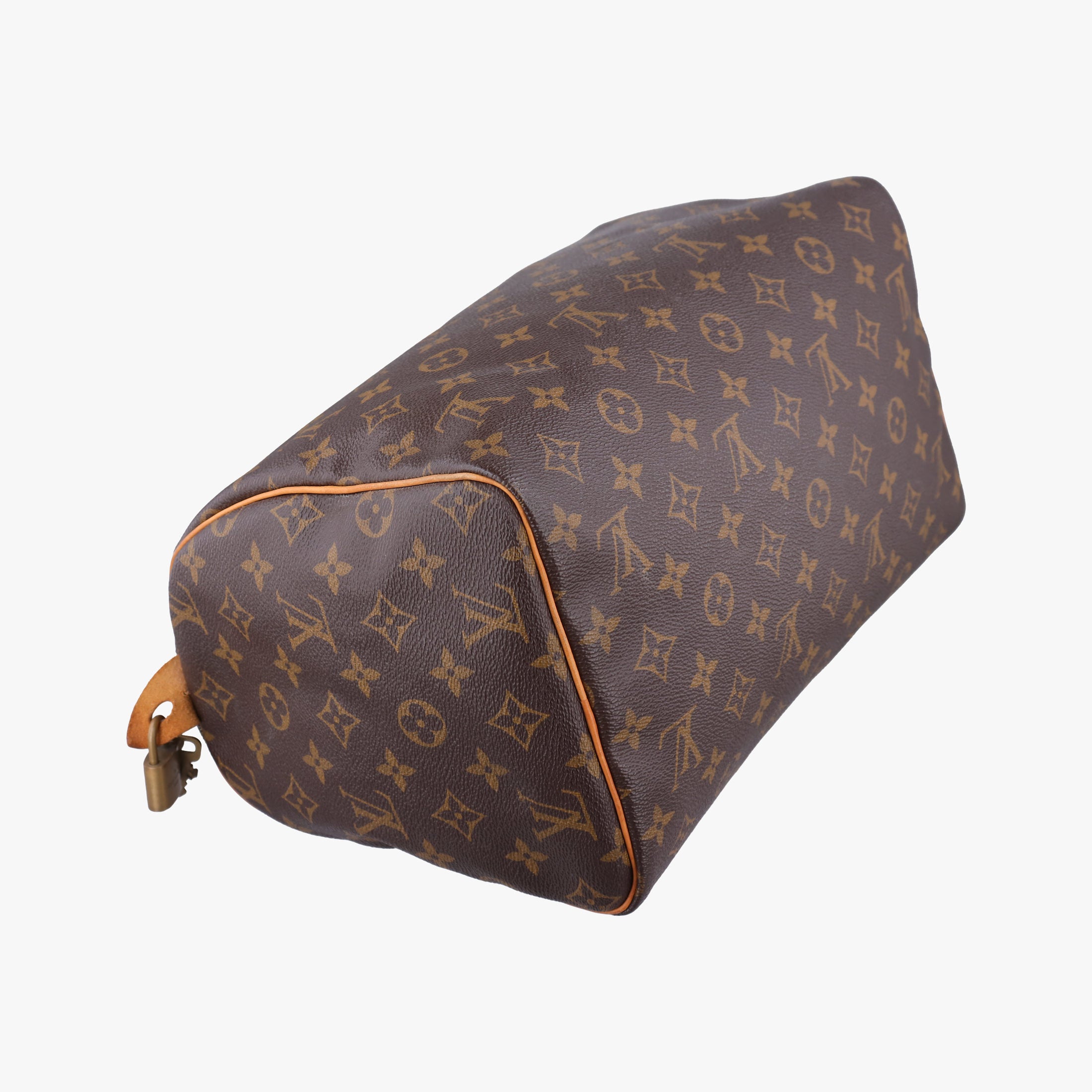 Pre-owned Louis Vuitton Speedy 30 BROWN Monogram Canvas M41526 handbag | stylenewstar