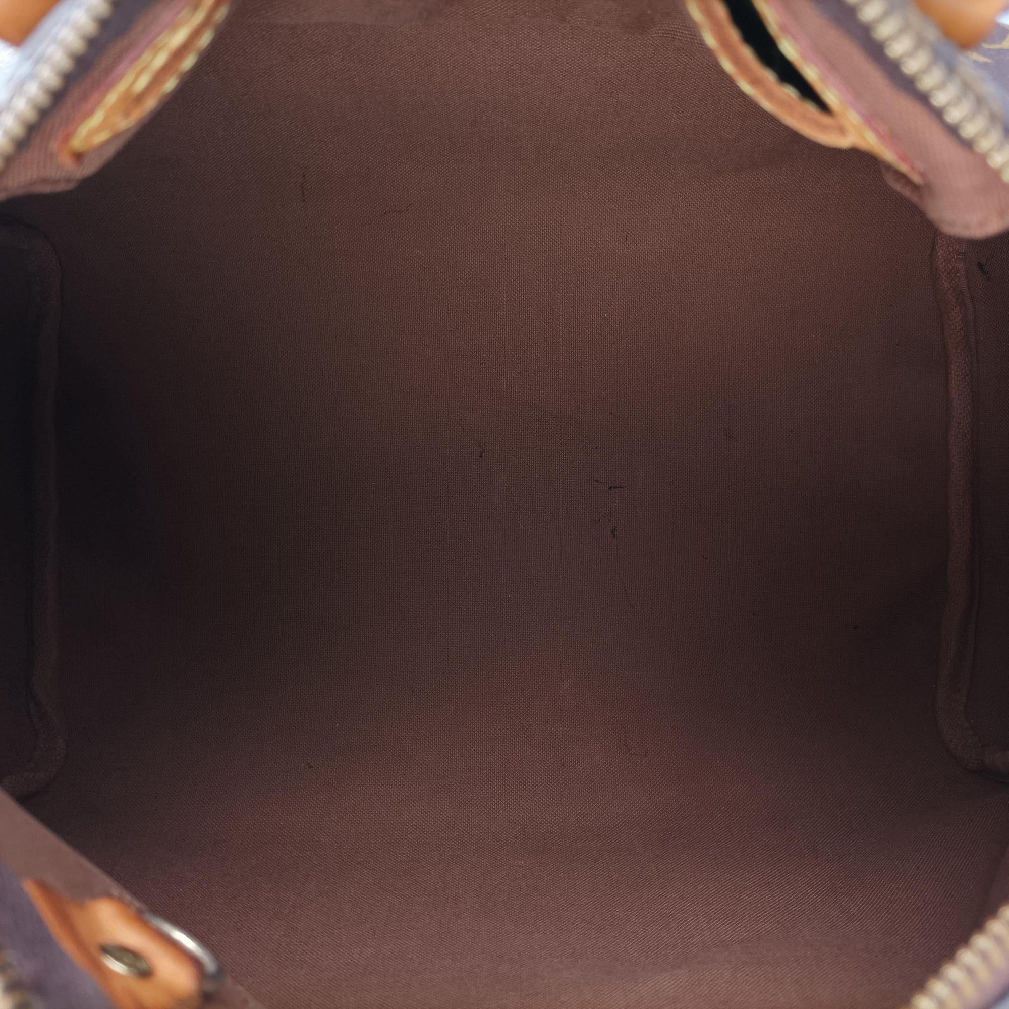 Pre-owned Louis Vuitton Speedy 30 BROWN Monogram Canvas M41526 handbag | stylenewstar