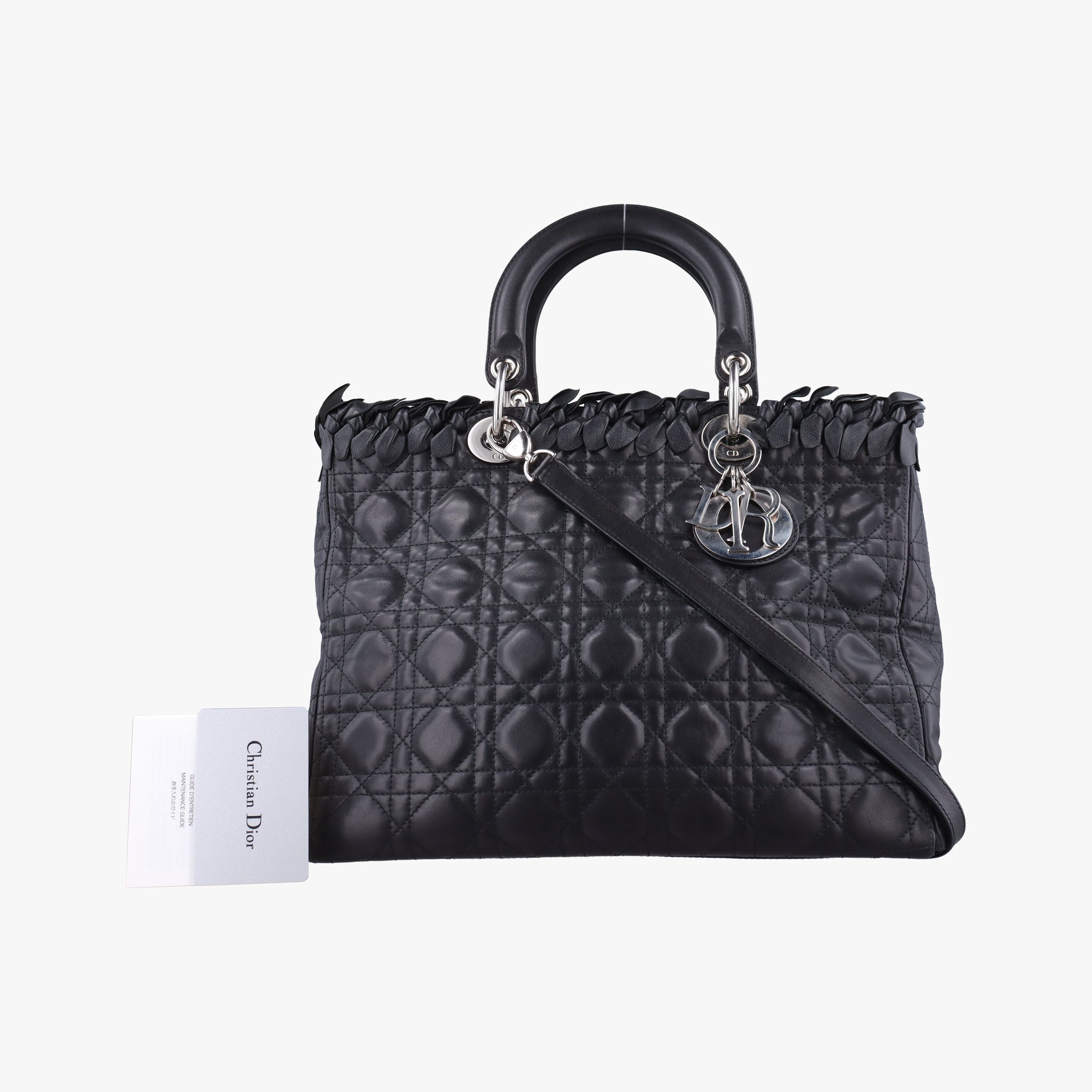 Secondhand Christian Dior Lady Dior Black lambskin  shoulderbag | stylenewstar